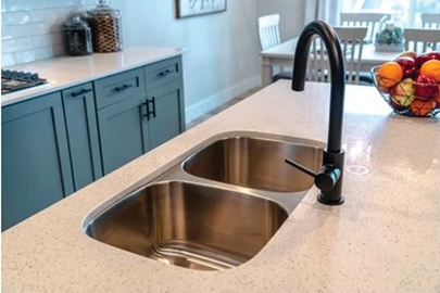 Undermount Stainless Steel Sink and Countertop Installation. Reattaching or replacing an undermount sink can be challenging if you are not handy. Consider bringing in a pro to ensure against water leaks and other issues.