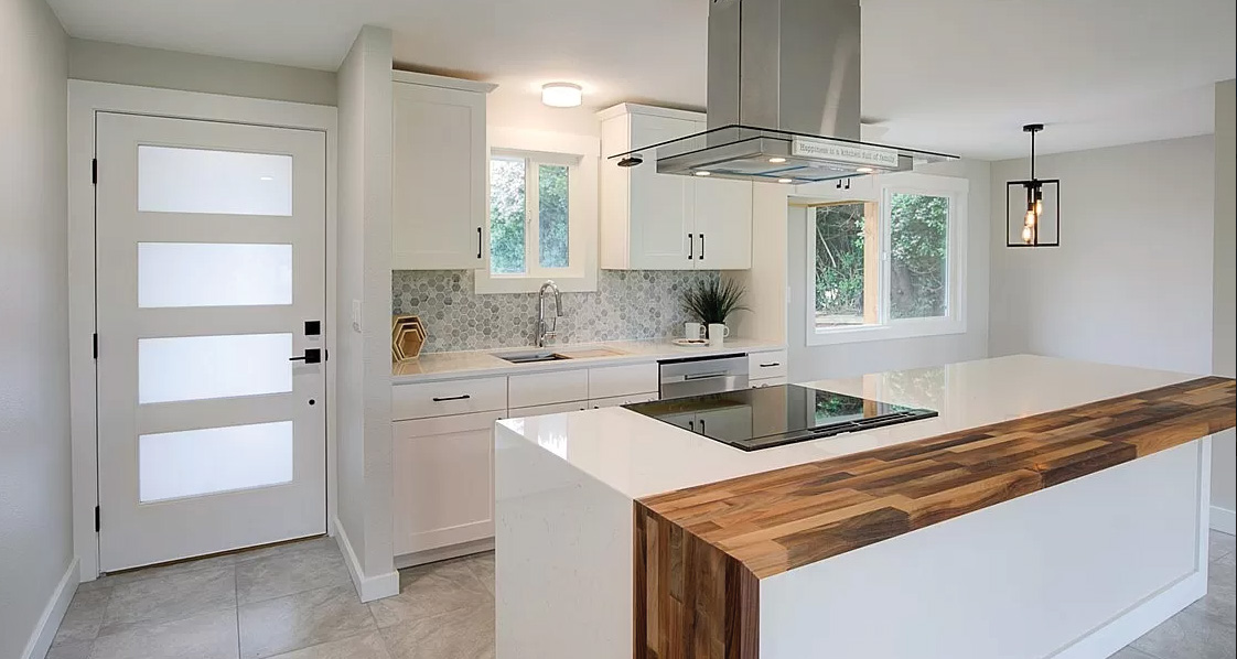 Quartz Kitchen Countertops by Tops Solid Surface of Lacey