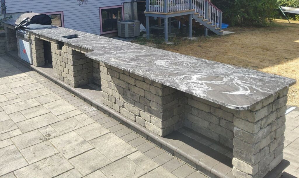 Outdoor Kitchen Tends to Cost Slightly Less than Indoor Due to Material Choices