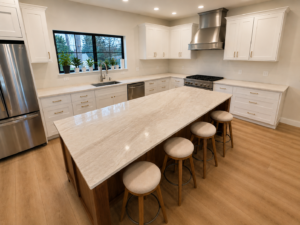 Taj Mahal Quartz LK Remodeling LLC Todd De Ann