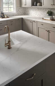 2CM Statuary Classique Quartz Kitchen Countertops