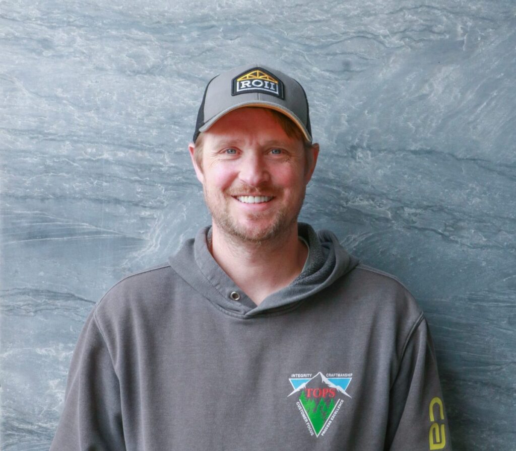 Headshot of Danny Weber, Template Technician at Tops Countertops